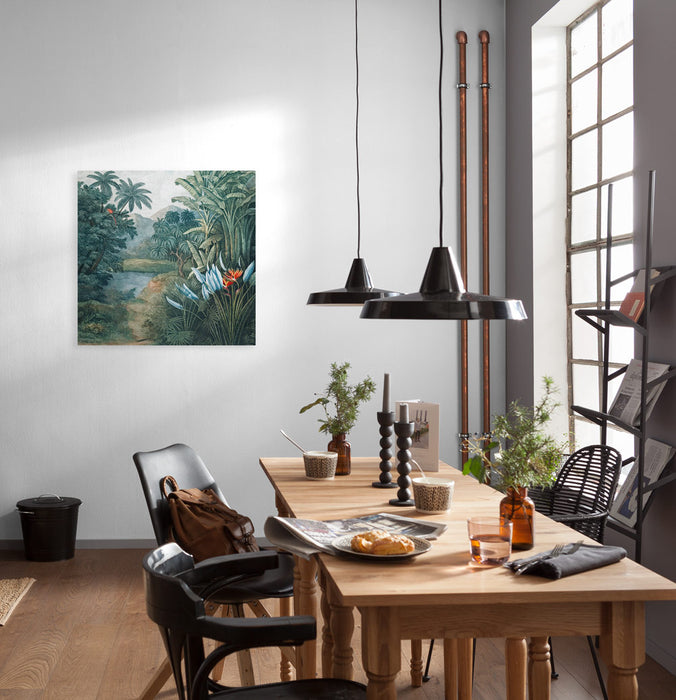 Komar NEU | Keilrahmenbild - Exotic Empire - Größe 60 x 60 cm