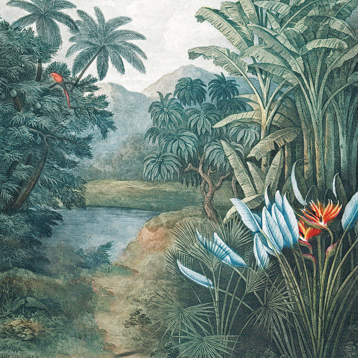 Komar NEU | Keilrahmenbild - Exotic Empire - Größe 60 x 60 cm