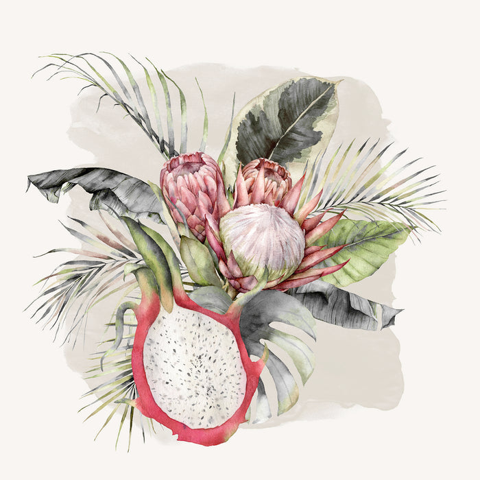 Komar NEU | Keilrahmenbild - Sweet Pitaya - Größe 60 x 60 cm