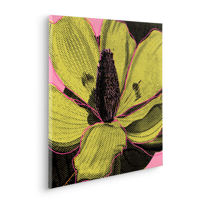 Komar NEU | Keilrahmenbild - Yellow Fusion - Größe 60 x 60 cm