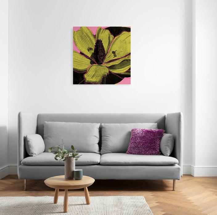 Keilrahmenbild | Yellow Fusion | 60 x 60 cm