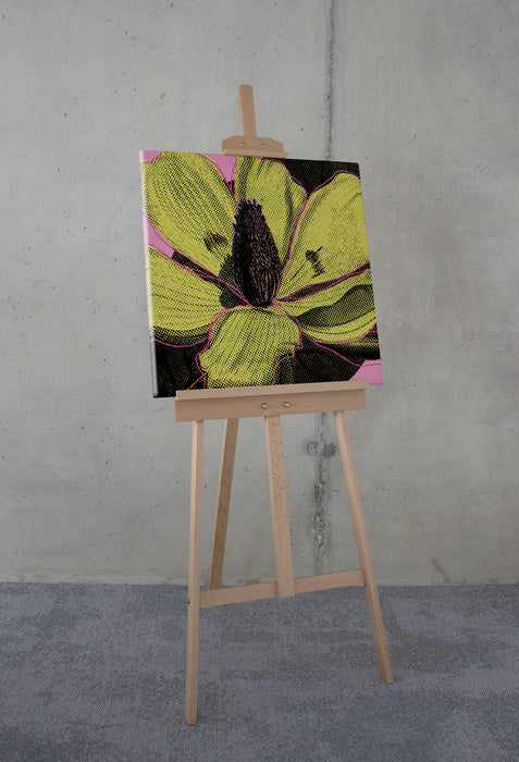 Keilrahmenbild | Yellow Fusion | 60 x 60 cm