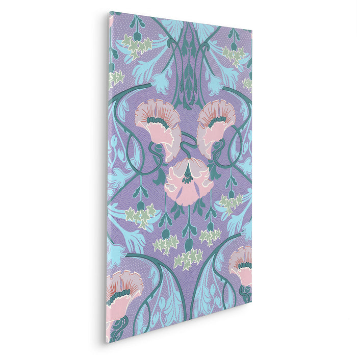 Keilrahmenbild | Mandala Mauve | 60 x 90 cm