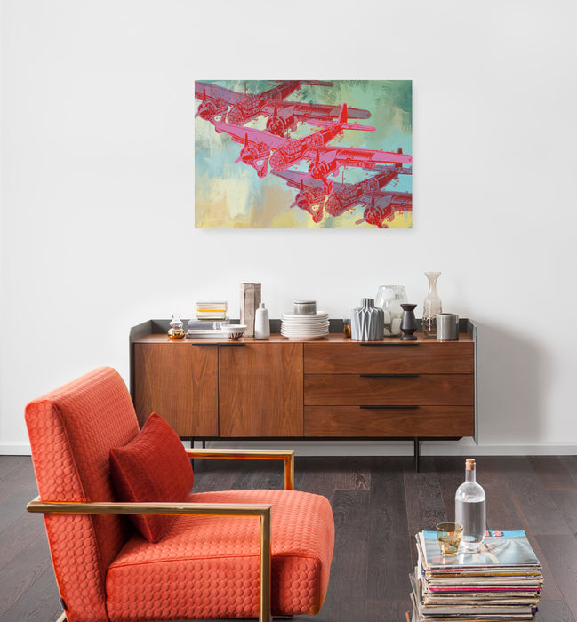 Komar NEU | Keilrahmenbild - Save Lives - Größe 60 x 90 cm