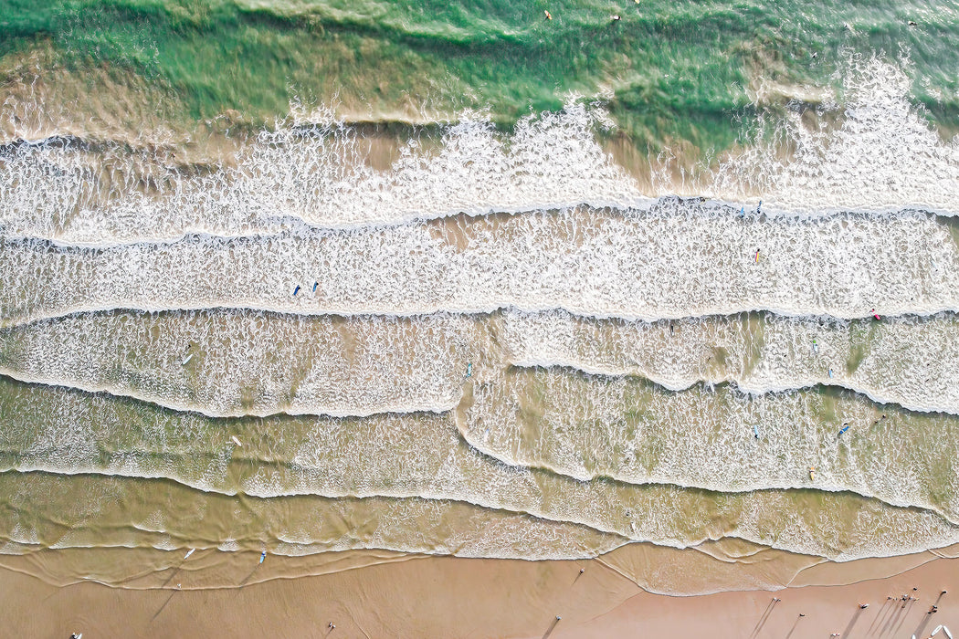 Keilrahmenbild | Day at the Beach | 60 x 90 cm