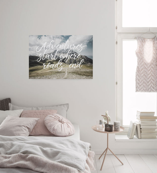 Keilrahmenbild | Starting Now | 60 x 90 cm