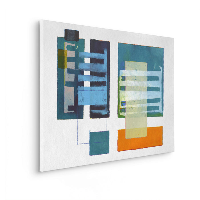 Keilrahmenbild | Assembling a Network | 60 x 90 cm