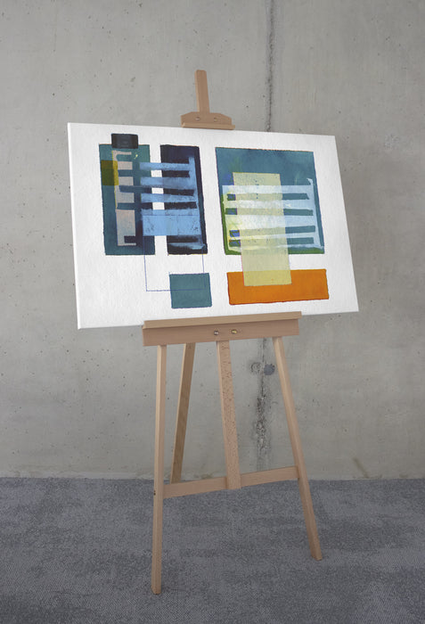 Keilrahmenbild | Assembling a Network | 60 x 90 cm
