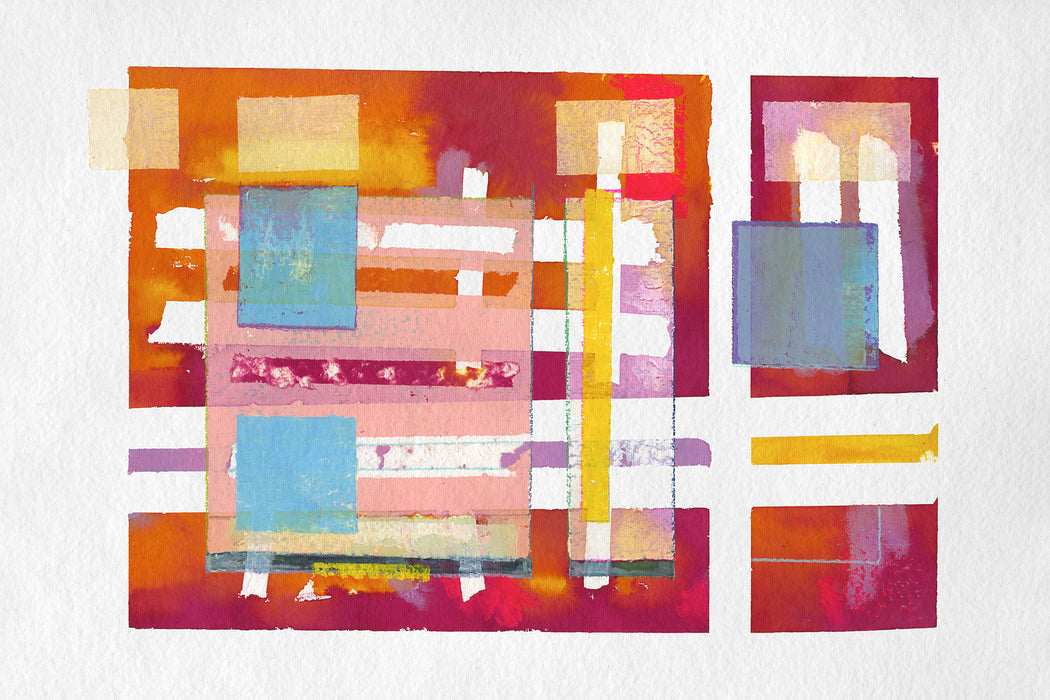 Komar NEU | Keilrahmenbild - Geometric Style - Größe 60 x 90 cm