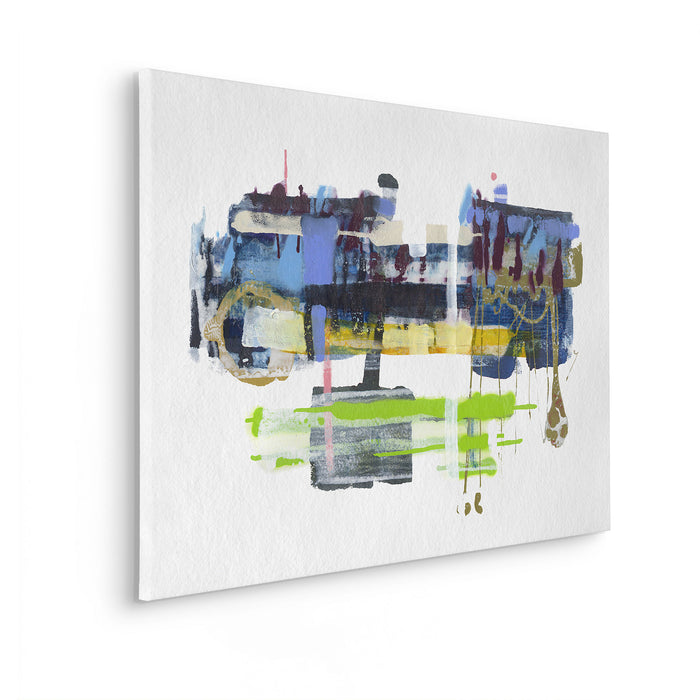 Keilrahmenbild | Flying Car | 60 x 90 cm