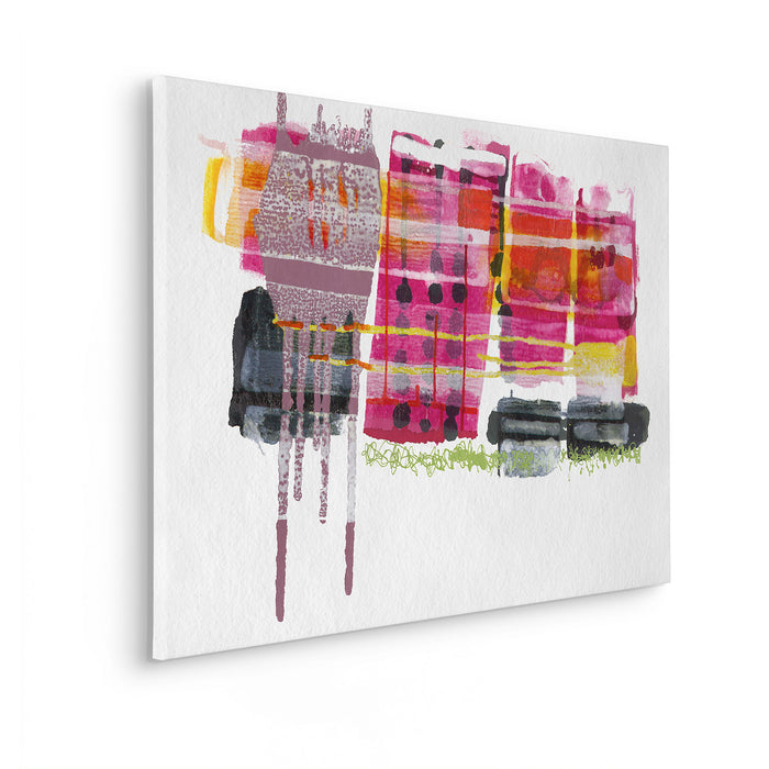 Keilrahmenbild | Ruby Pink | 60 x 90 cm