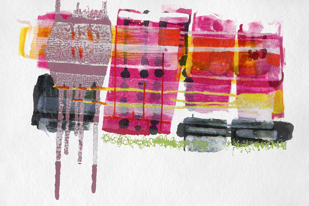 Keilrahmenbild | Ruby Pink | 60 x 90 cm