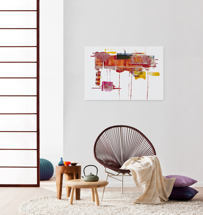 Keilrahmenbild | Ruby Red | 60 x 90 cm