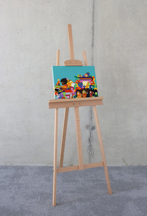 Komar NEU | Keilrahmenbild - Encanto Colours of Columbia - Größe 30 x 40 cm