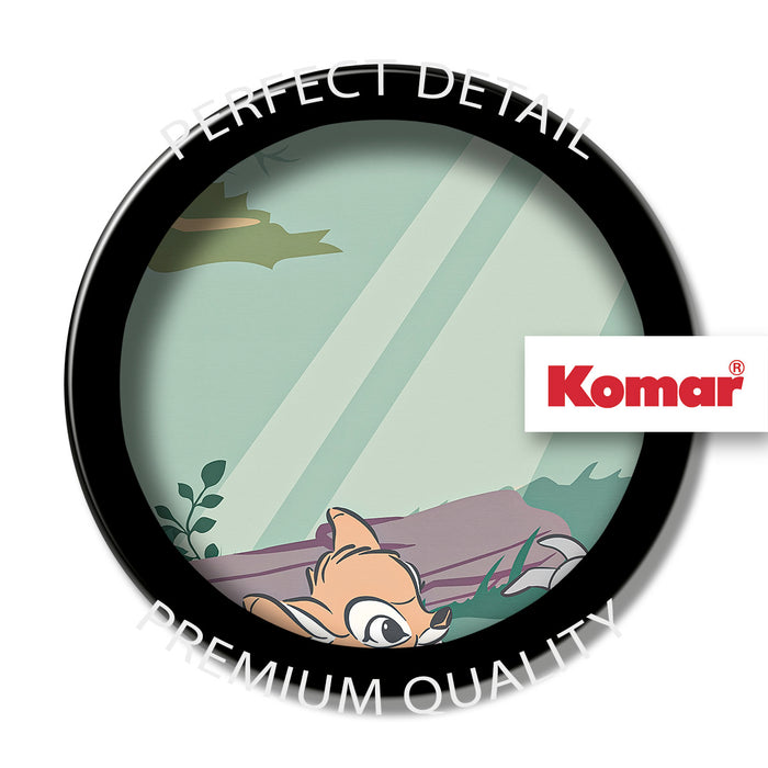 Komar NEU | Keilrahmenbild - Bambi Life in the Forest - Größe 40 x 40 cm