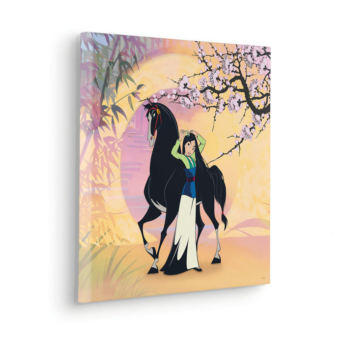 Komar NEU | Keilrahmenbild - Mulan with Kahn - Größe 40 x 40 cm