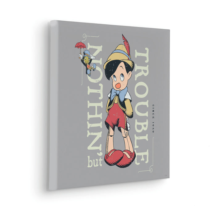 Komar NEU | Keilrahmenbild - Hey Pinocchio - Größe 40 x 40 cm