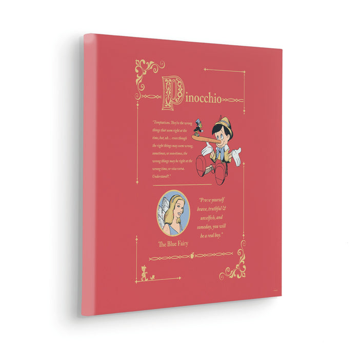 Komar NEU | Keilrahmenbild - Pinocchio Vice Versa - Größe 40 x 40 cm