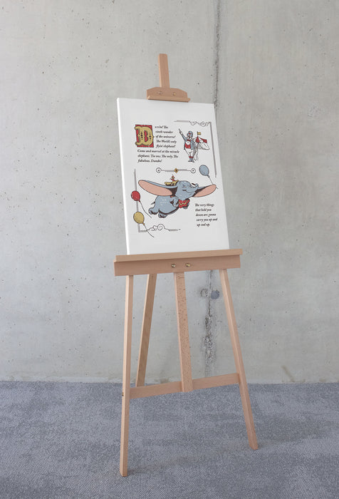 Keilrahmenbild | Dumbo the Flying Elephant | 40 x 60 cm