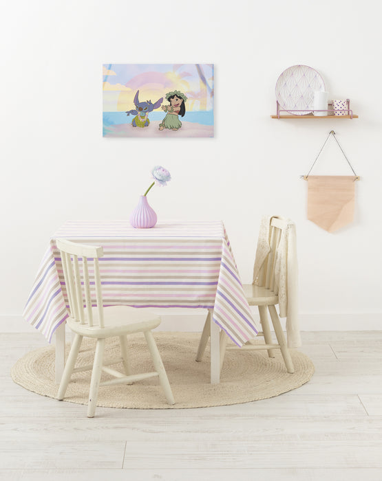 Komar NEU | Keilrahmenbild - Lilo and Stitch Dancing - Größe 60 x 40 cm