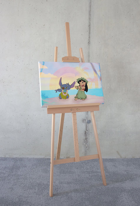 Keilrahmenbild | Lilo and Stitch Dancing | 60 x 40 cm
