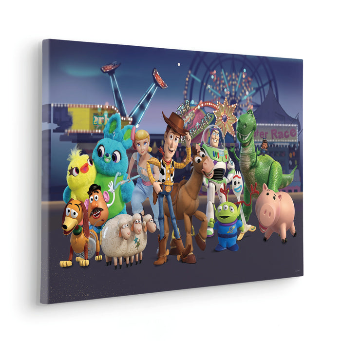 Komar NEU | Keilrahmenbild - Toy Story The Greatest Team - Größe 60 x 40 cm