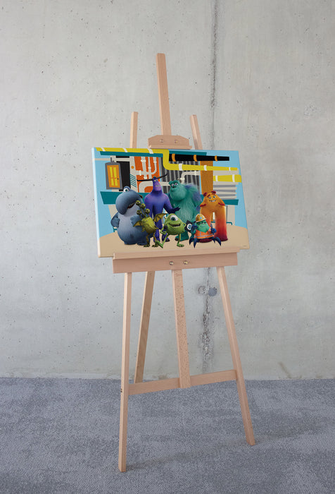 Keilrahmenbild | Monsters at Work | 40 x 60 cm