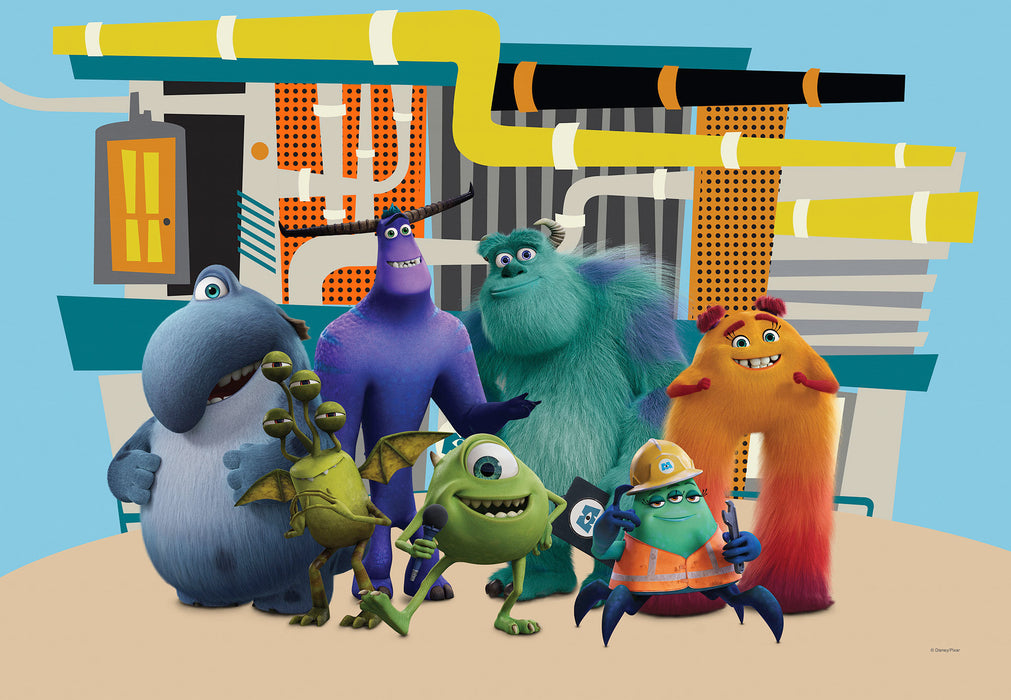 Komar NEU | Keilrahmenbild - Monsters at Work - Größe 40 x 60 cm