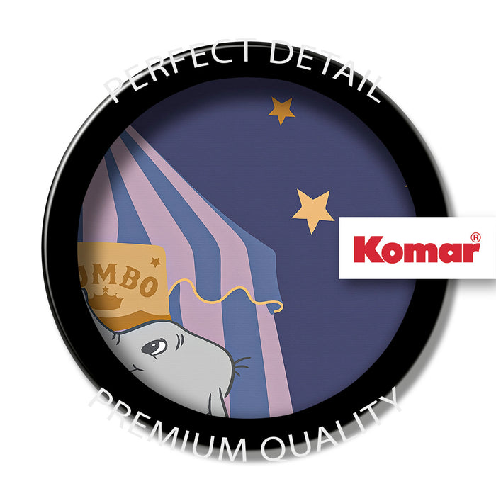 Keilrahmenbild | Starry Night with Dumbo | 60 x 60 cm