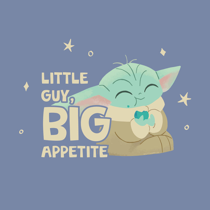 Keilrahmenbild | The Mandalorian Little Grogu Appetite | 30 x 30 cm