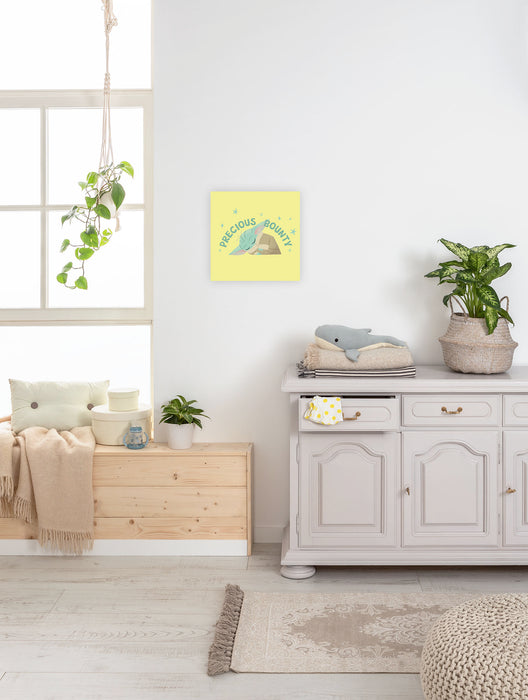 Komar NEU | Keilrahmenbild - The Mandalorian Little Grogu Precious - Größe 30 x 30 cm