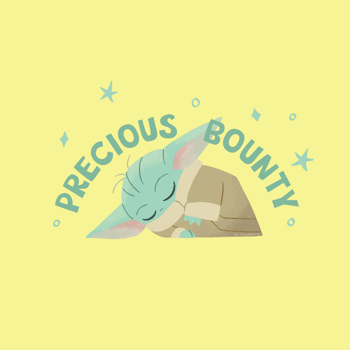 Keilrahmenbild | The Mandalorian Little Grogu Precious | 30 x 30 cm