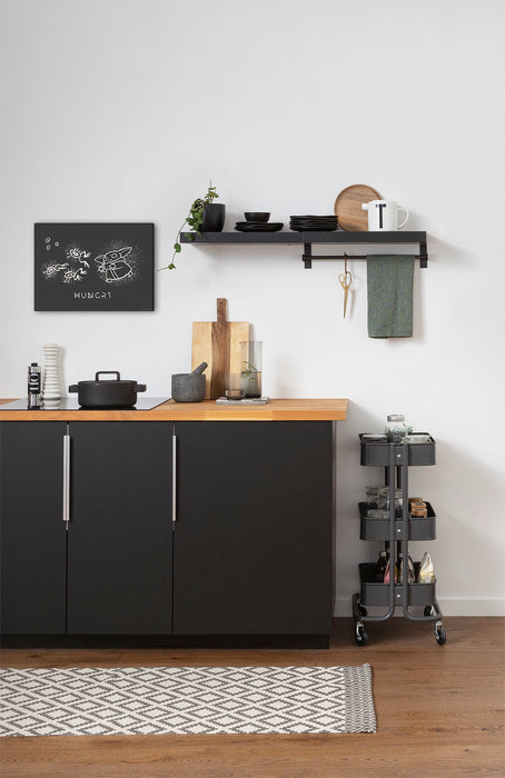 Komar NEU | Keilrahmenbild - The Mandalorian Grogu Snackin' - Größe 40 x 30 cm