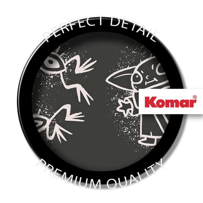 Komar NEU | Keilrahmenbild - The Mandalorian Grogu Snackin' - Größe 40 x 30 cm