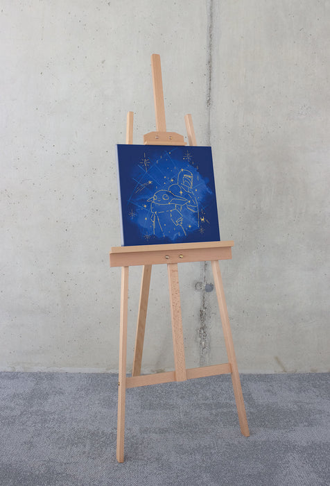Keilrahmenbild | The Mandalorian Grogu Constellation | 40 x 40 cm