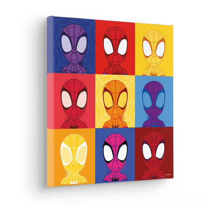 Keilrahmenbild | Spidey Symmetry | 30 x 30 cm