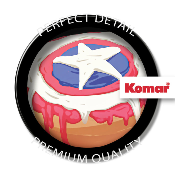 Komar NEU | Keilrahmenbild - Donut give up - Größe 30 x 30 cm