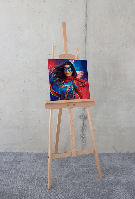 Komar NEU | Keilrahmenbild - Miss Marvel - Größe 40 x 40 cm