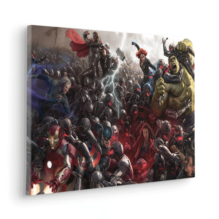 Komar NEU | Keilrahmenbild - Avengers War - Größe 60 x 40 cm