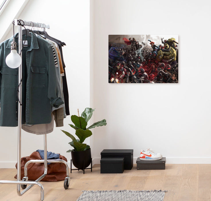 Komar NEU | Keilrahmenbild - Avengers War - Größe 60 x 40 cm