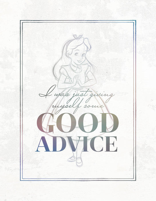 Komar NEU | Keilrahmenbild - Alice Just Saying - Größe 30 x 40 cm