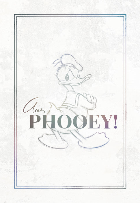 Komar NEU | Keilrahmenbild - Donald Duck Phooey! - Größe 40 x 60 cm