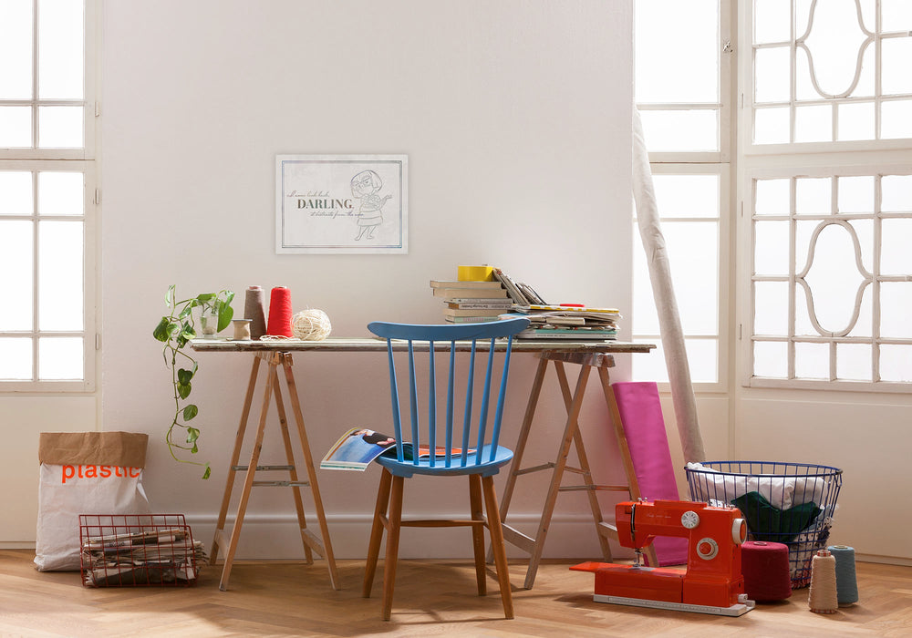 Komar NEU | Keilrahmenbild - Edna Here and now - Größe 30 x 40 cm