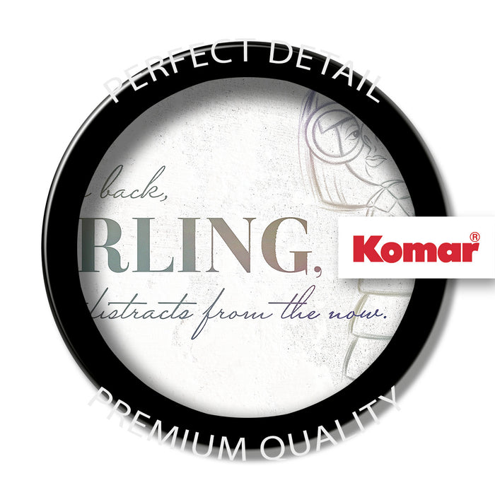 Komar NEU | Keilrahmenbild - Edna Here and now - Größe 30 x 40 cm