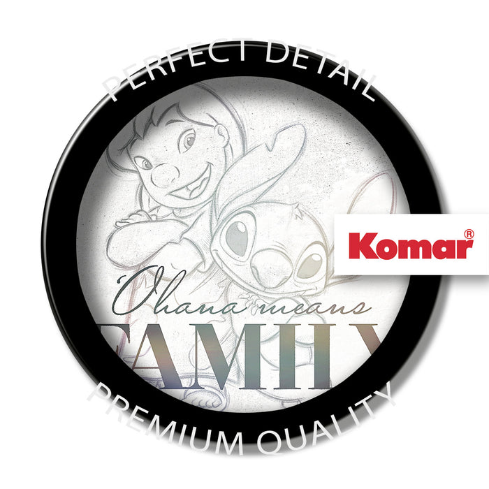 Komar NEU | Keilrahmenbild - Lilo & Stitch Family Goals - Größe 30 x 40 cm