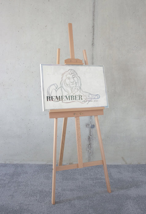 Komar NEU | Keilrahmenbild - Lion King Be Yourself - Größe 40 x 60 cm