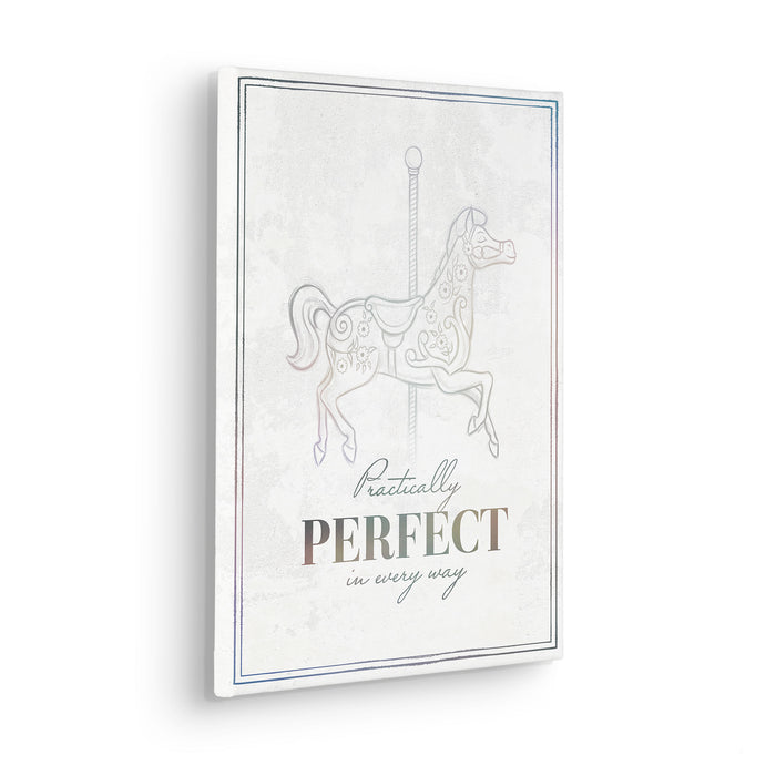 Keilrahmenbild | Mary Poppins Pretty Perfect | 30 x 40 cm