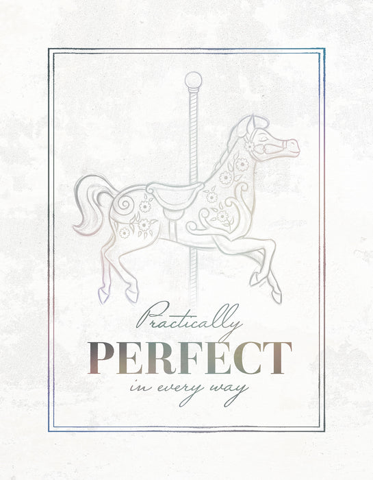 Komar NEU | Keilrahmenbild - Mary Poppins Pretty Perfect - Größe 30 x 40 cm