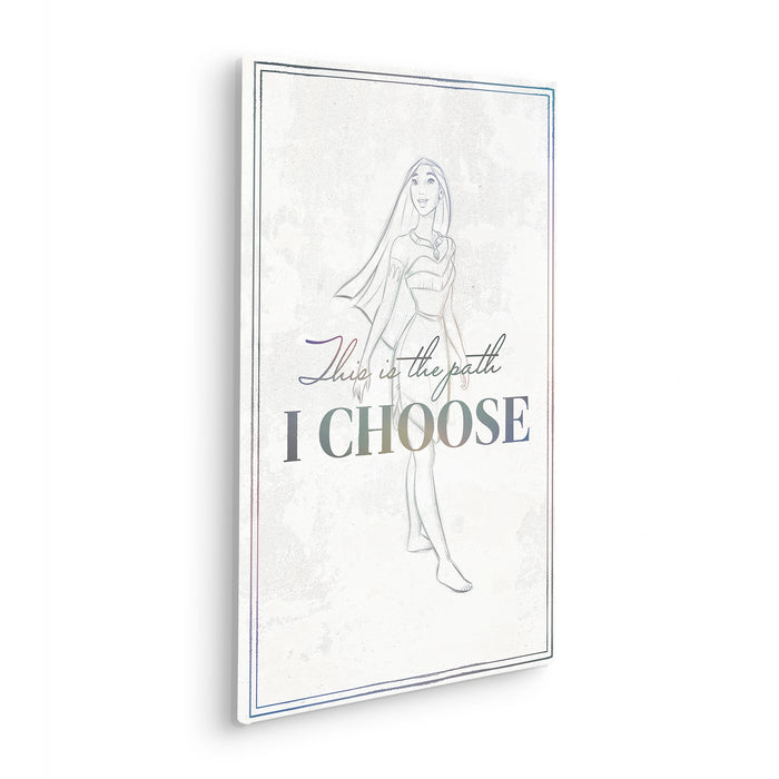 Komar NEU | Keilrahmenbild - Pocahontas Your Choice - Größe 40 x 60 cm