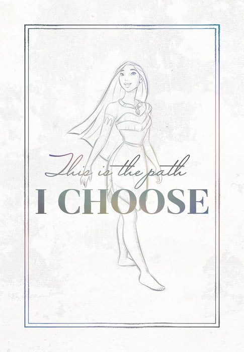 Keilrahmenbild | Pocahontas Your Choice | 40 x 60 cm